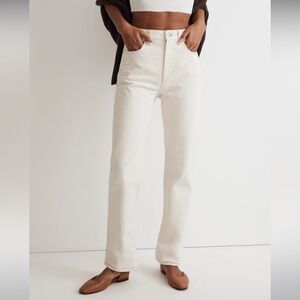 Madewell NWT 90s Straight Jeans Size 24 High Rise in Vintage Canvas